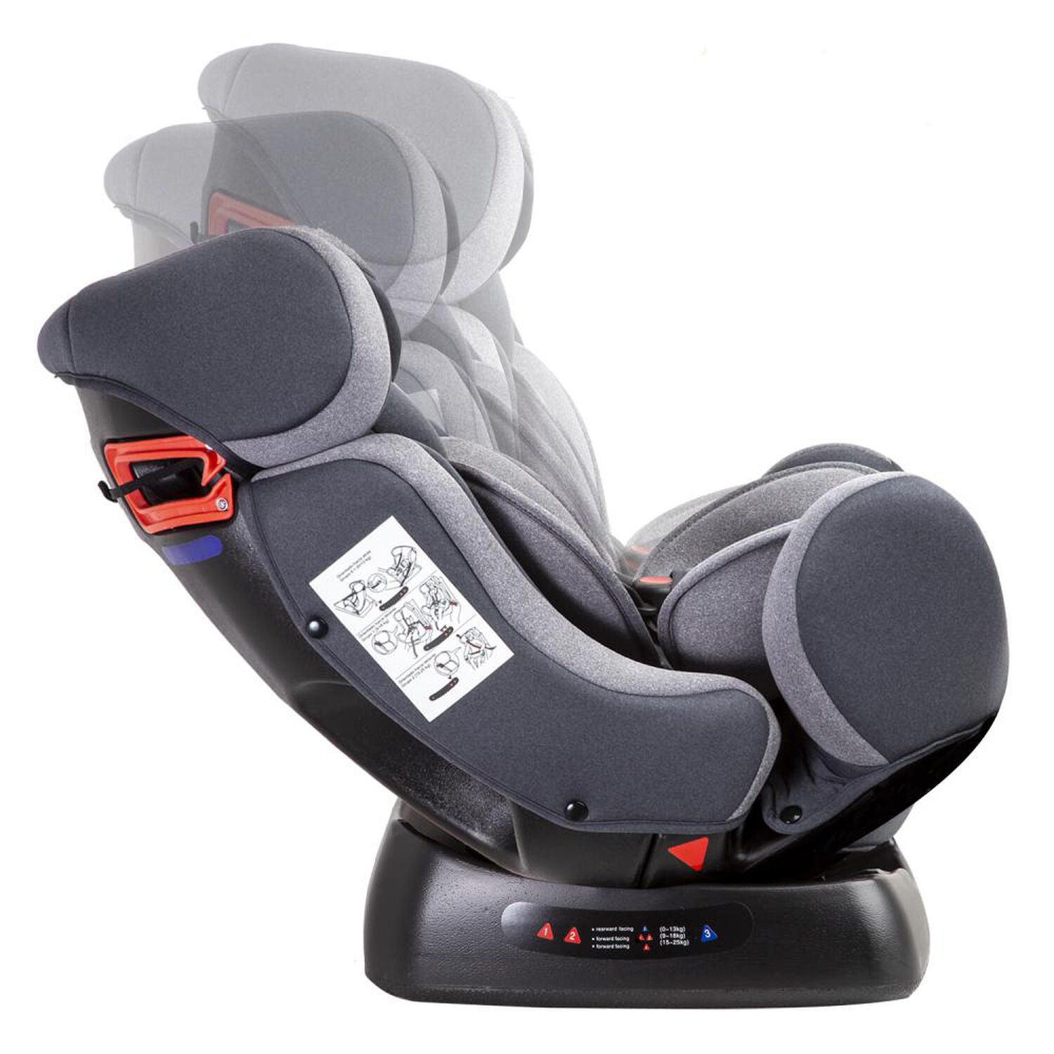 Silla De Auto Bebesit Orbit Lx Gris image number 6.0