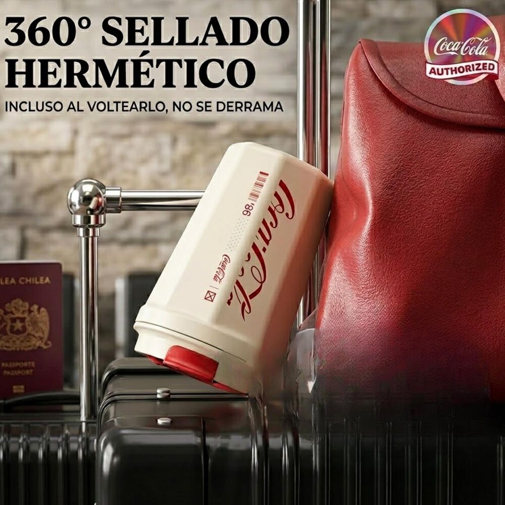 Vaso Termico Mug Germ Coca-cola Acero Inoxidable 390ml White image number 6.0