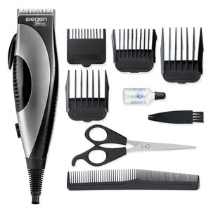 Corta Pelo Siegen Clipper SG-8200C01 Accesorios + 7 peines