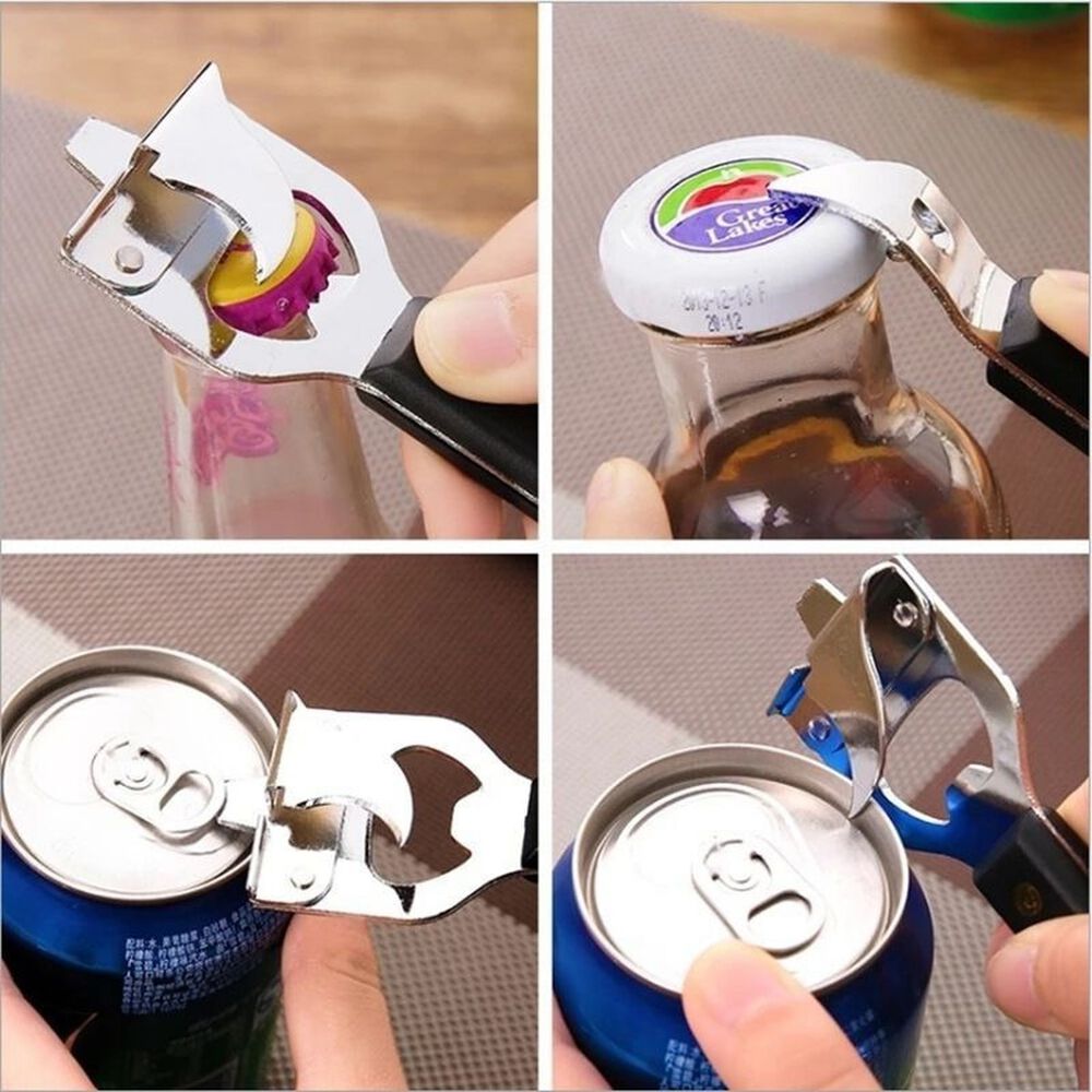Destapador Sacacorchos Abrelatas Abre Botellas Cerveza image number 3.0