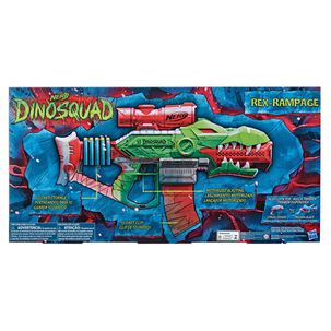 Lanzador De Dardos Nerf Dinosquad Rex-rampage