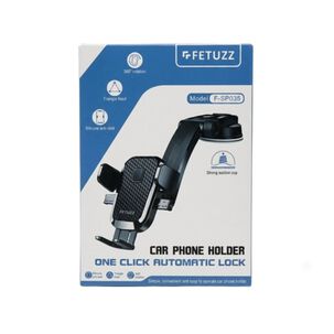 Soporte Celular Auto Ventosa Bloqueo Autom&aacute;tico 360 Fetuzz