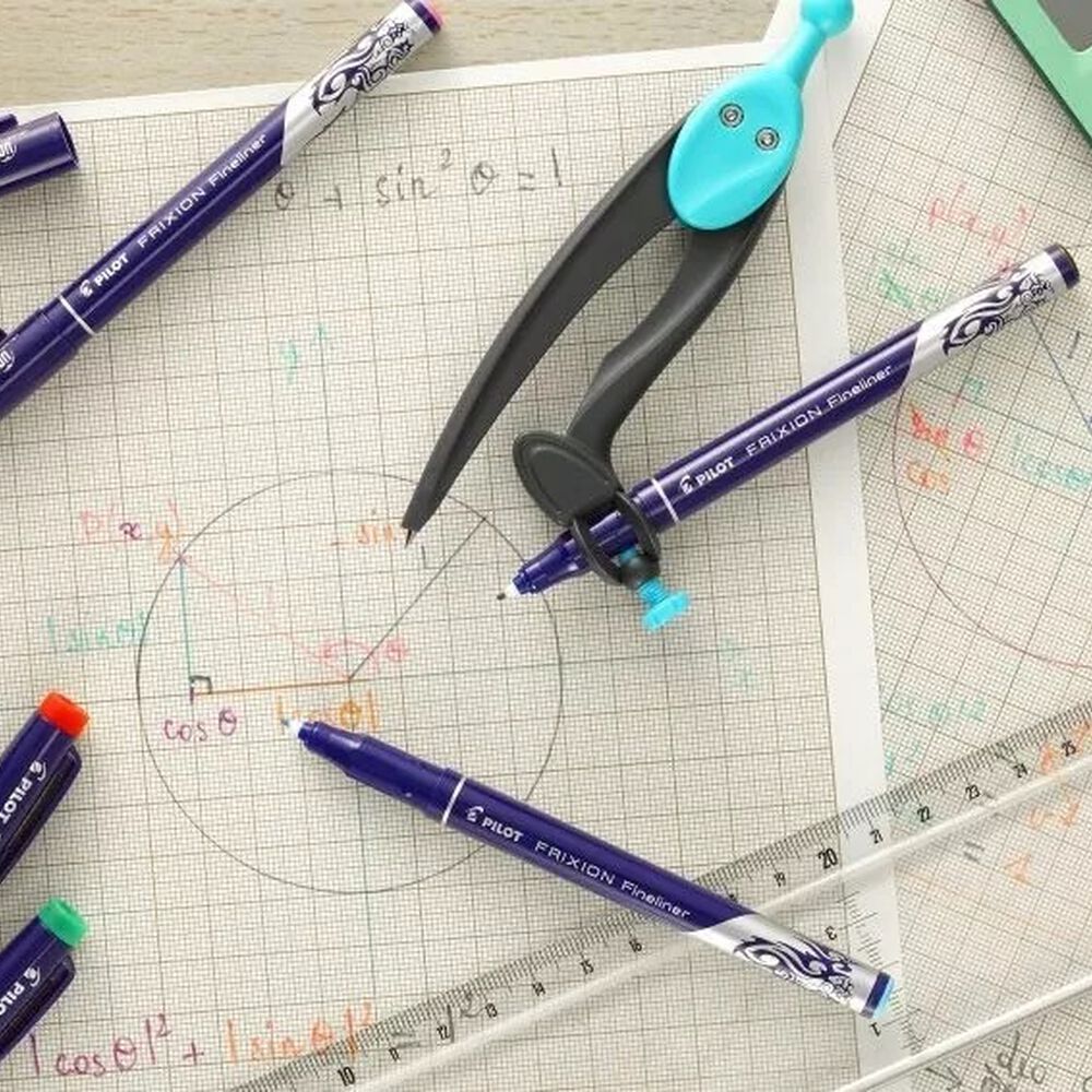 Set De Lapices Pilot Frixion Fineliner X 12 Unidades image number 7.0
