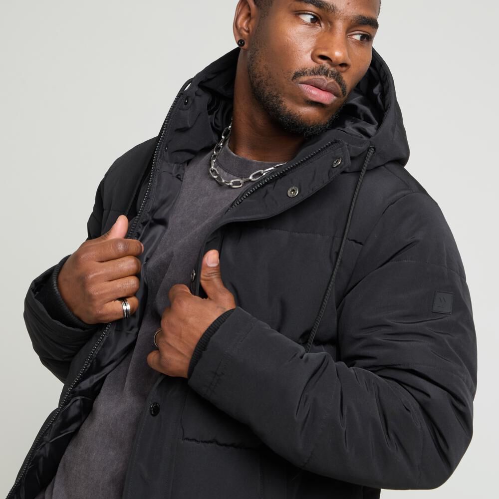 Parka Lisa Slim Cuello Alto Con Capucha Hombre Rolly Go image number 4.0