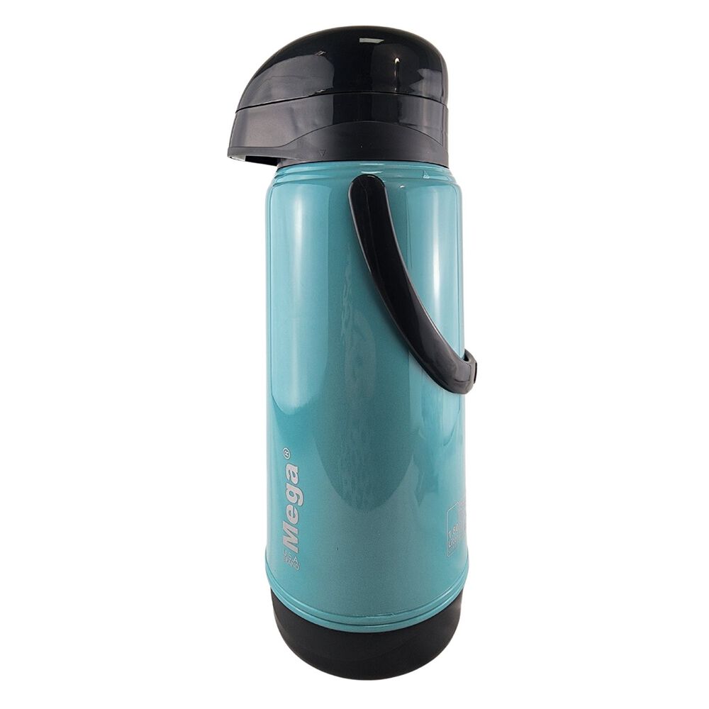Termo Mega 1.8l Air Pot Manilla Sifon Bebidas Calientes Frias Celeste image number 1.0