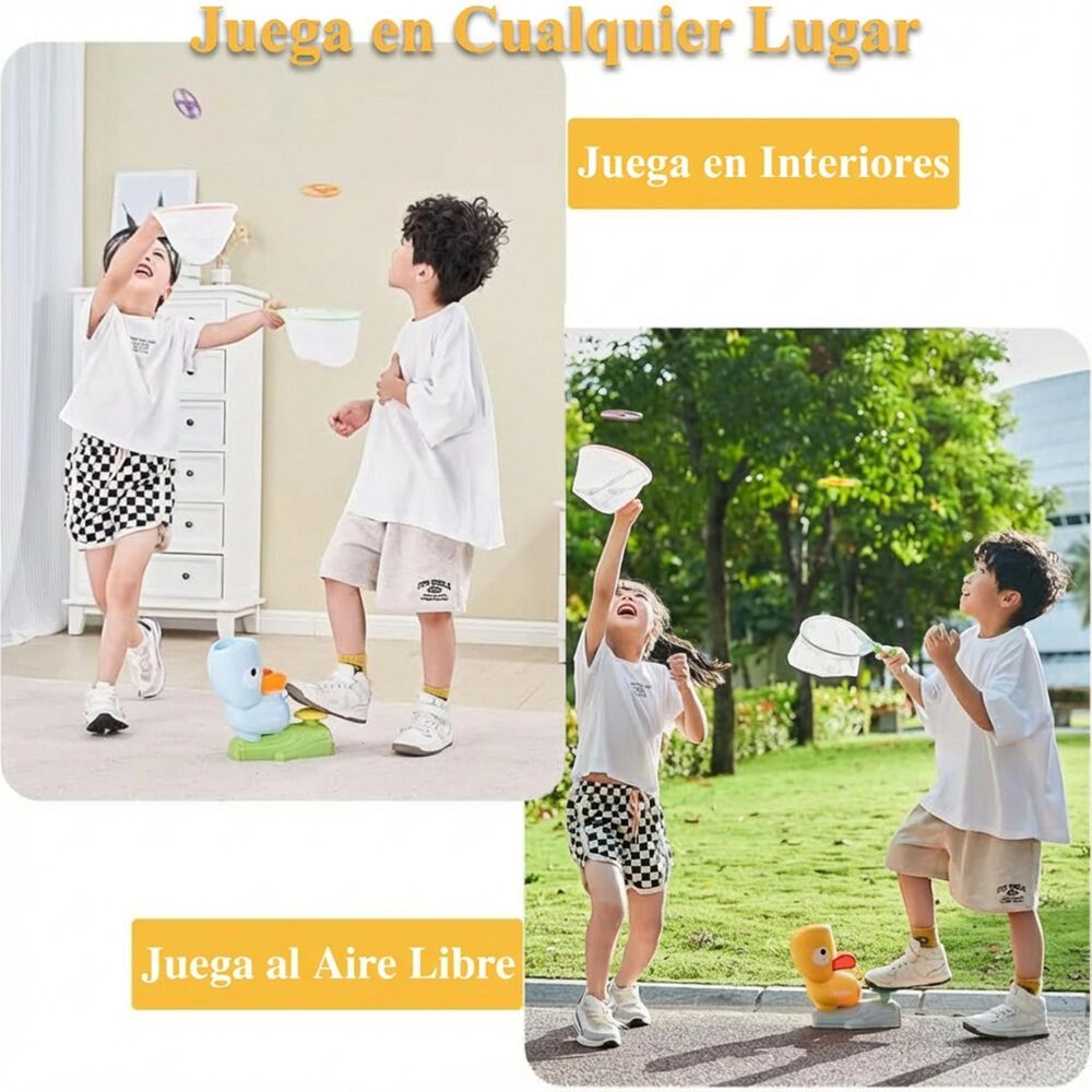 Juego Infantil Pato Lanzador De Aros Para Exterior Ni&ntilde;os image number 6.0