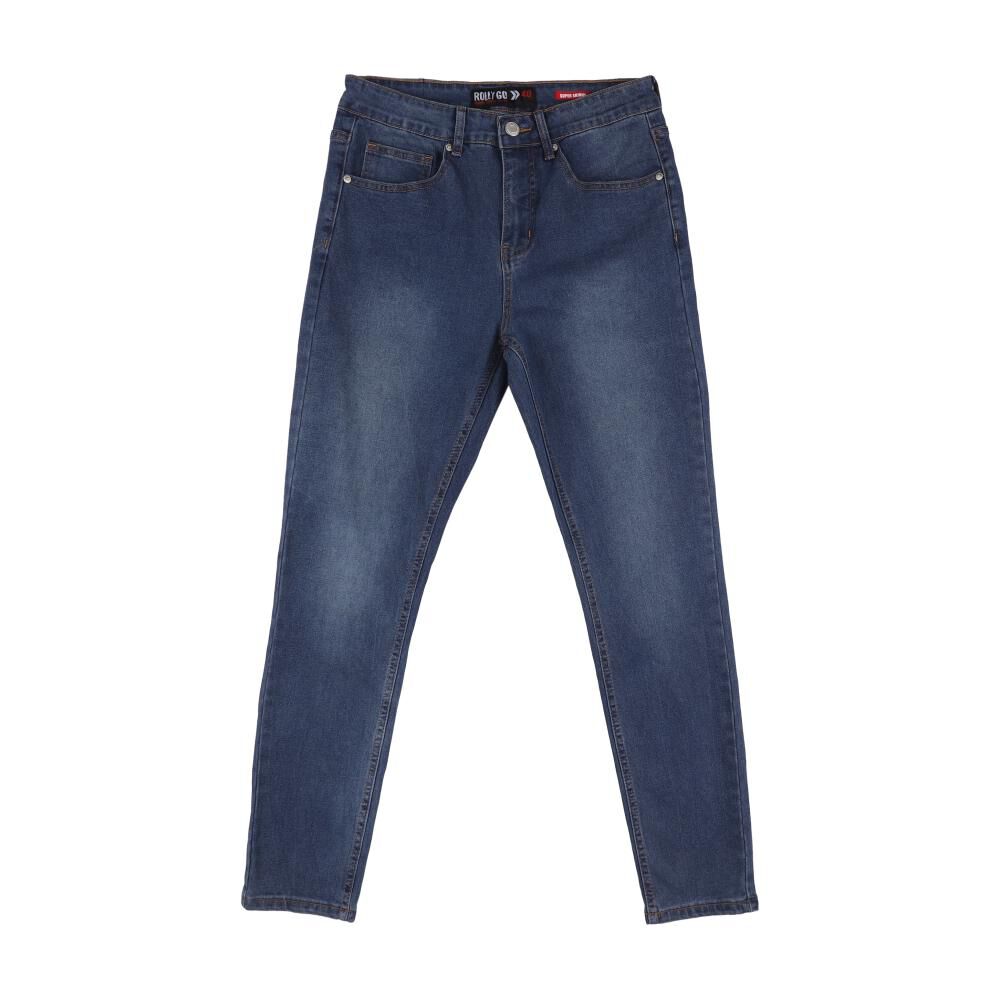 Jeans Tiro Medio Super Skinny Hombre Rolly Go image number 0.0