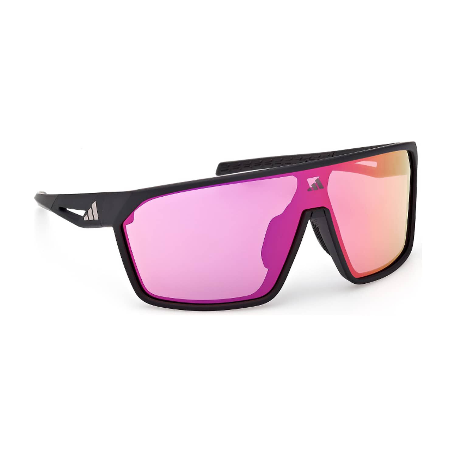 Lentes De Sol Negro Espejados Adidas Sport image number 7.0
