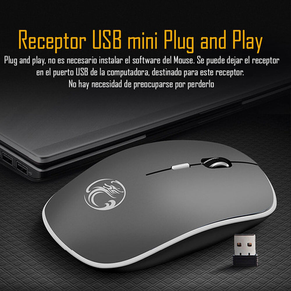Mouse Inalambrico Premium Usb Imice G-1600 Para Teletrabajo image number 3.0