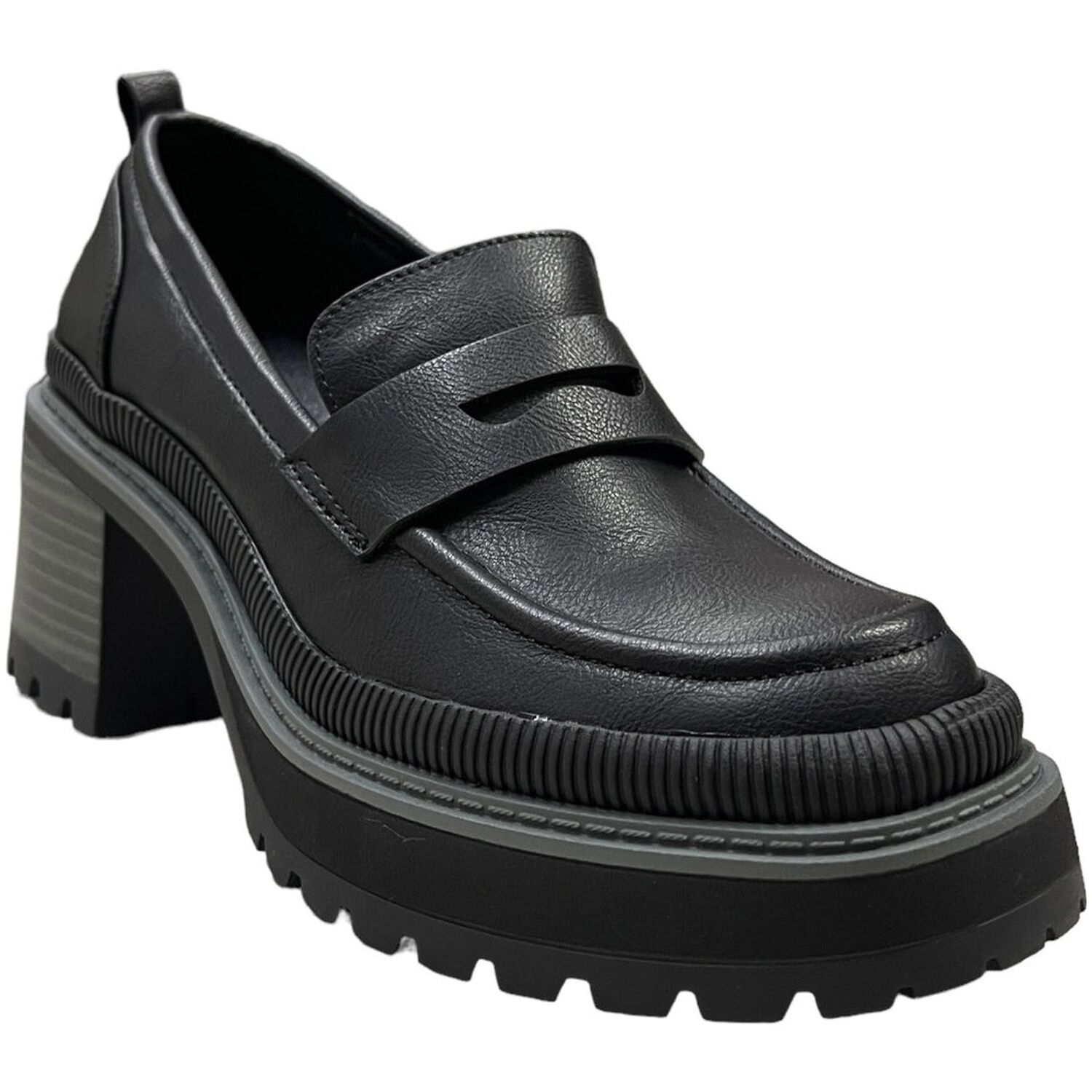 Mocasin Mujer Negro Pamplona Detogni image number 1.0