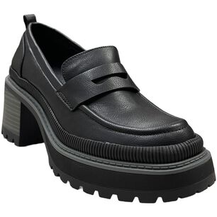 Mocasin Mujer Negro Pamplona Detogni
