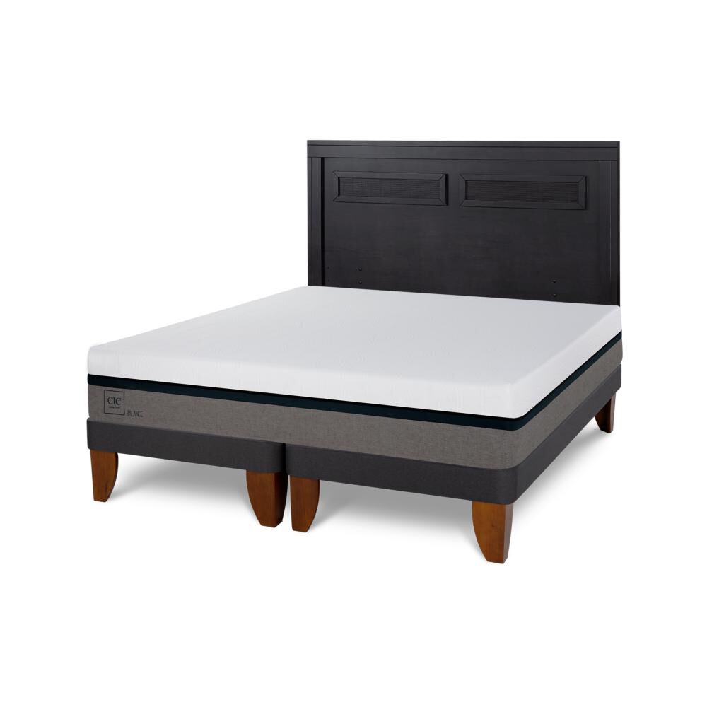 Cama Europea Cic Balance / King / Base Dividida + Respaldo image number 3.0