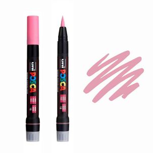 Marcador Acrilico Pincel Rosado Pcf-350 Posca