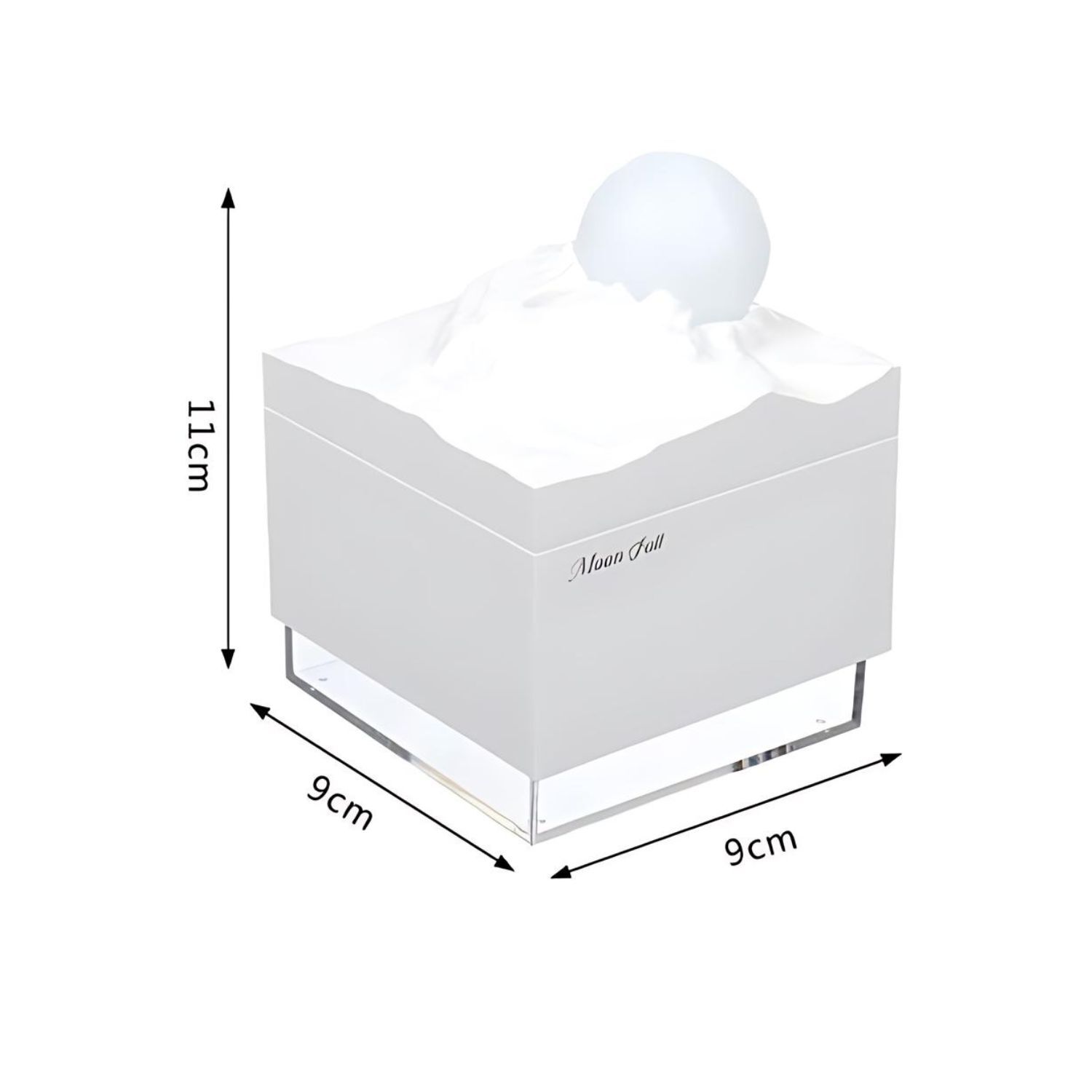 Humidificador Purificador De Aire Dise&ntilde;o Luna Blanca image number 3.0