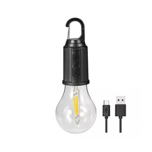 Pack 2 L&aacute;mpara Camping Port&aacute;til Led Recargable Usb Tipo C