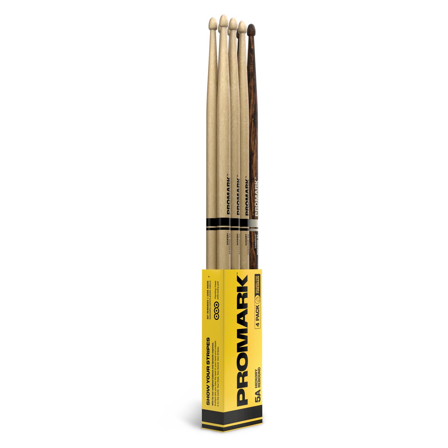 Baquetas 5a Madera Hickory Fg 4p Pro Mark image number 0.0