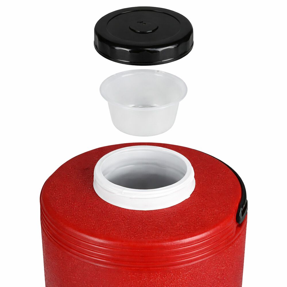 Maxi Termo 6 Litros Termolar Rojo Para Agua Caliente Y Fria image number 4.0