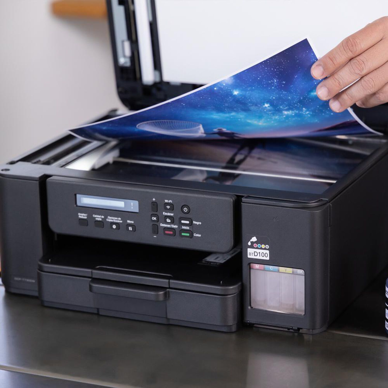 Impresora Multifuncional Brother DCPT730DW image number 8.0
