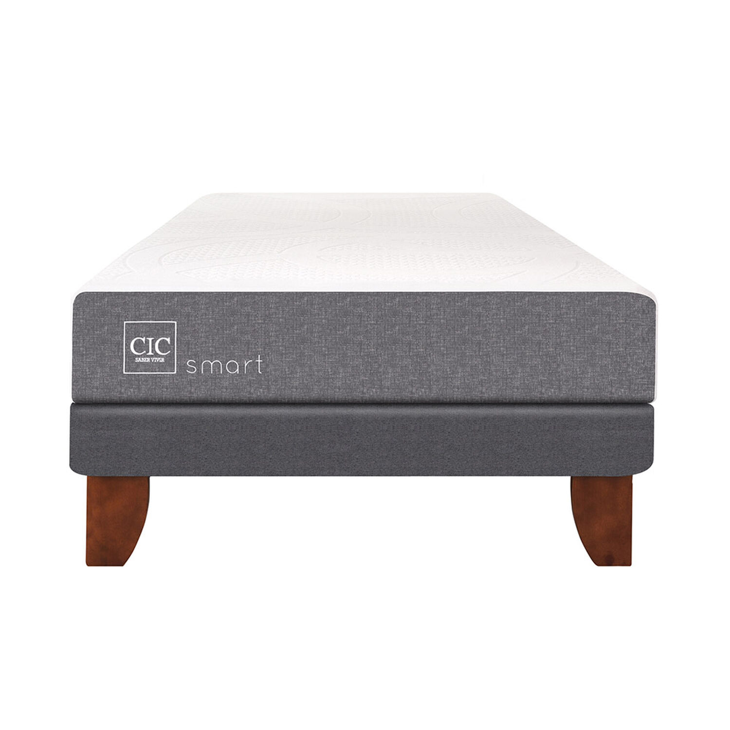 Cama Europea Cic Smart / 1.5 Plazas / Base Normal image number 1.0