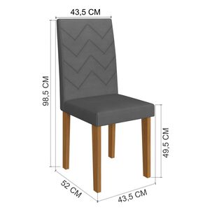 Juego De Comedor Casaideal Miami / 6 Sillas