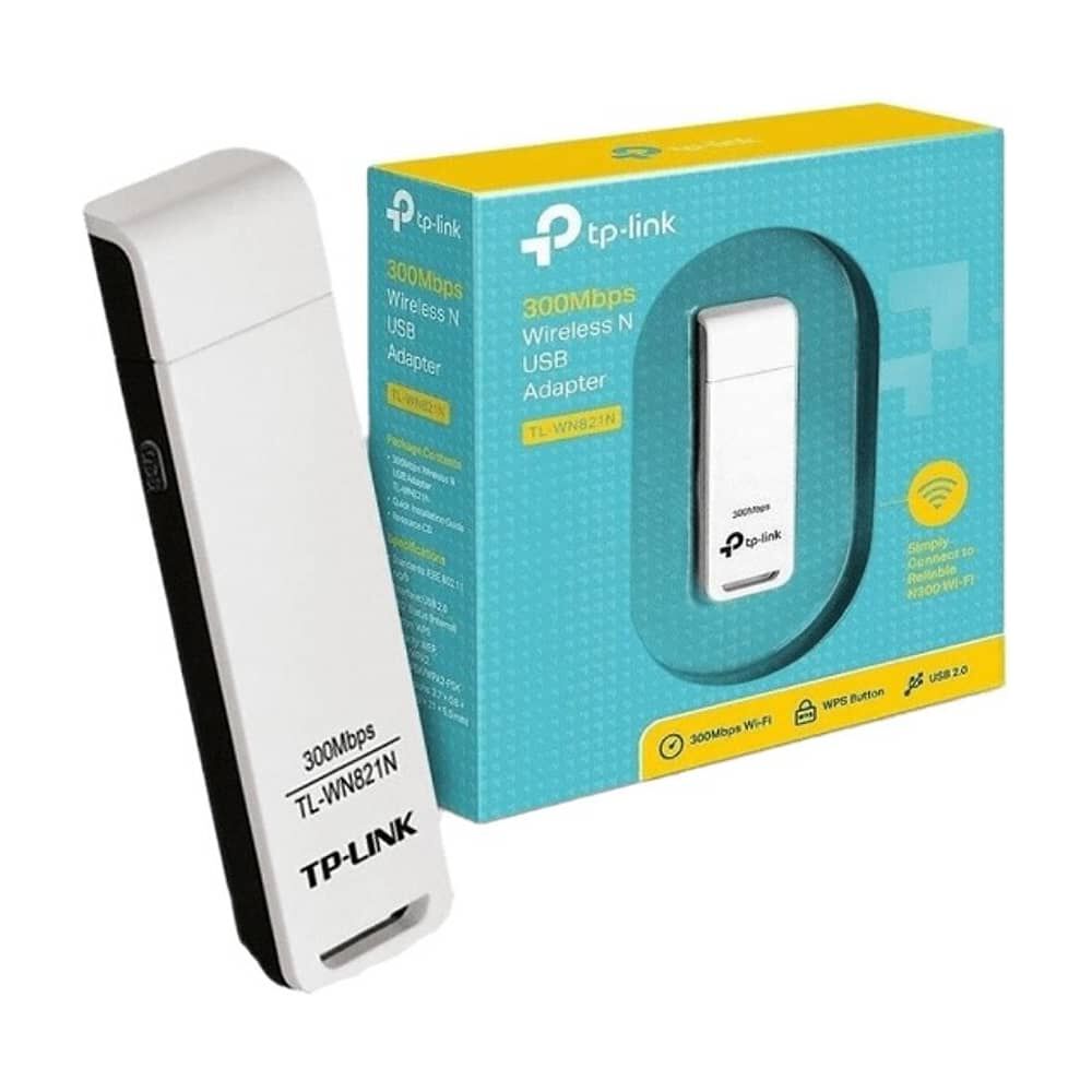 Adaptador Wifi Inal&aacute;mbrico Usb Tp-link Modelo Tpl-wn821n image number 0.0