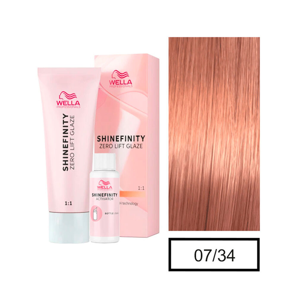 Wella - Tintura Shinefinity Demipermanente 07/34 60ml image number 0.0