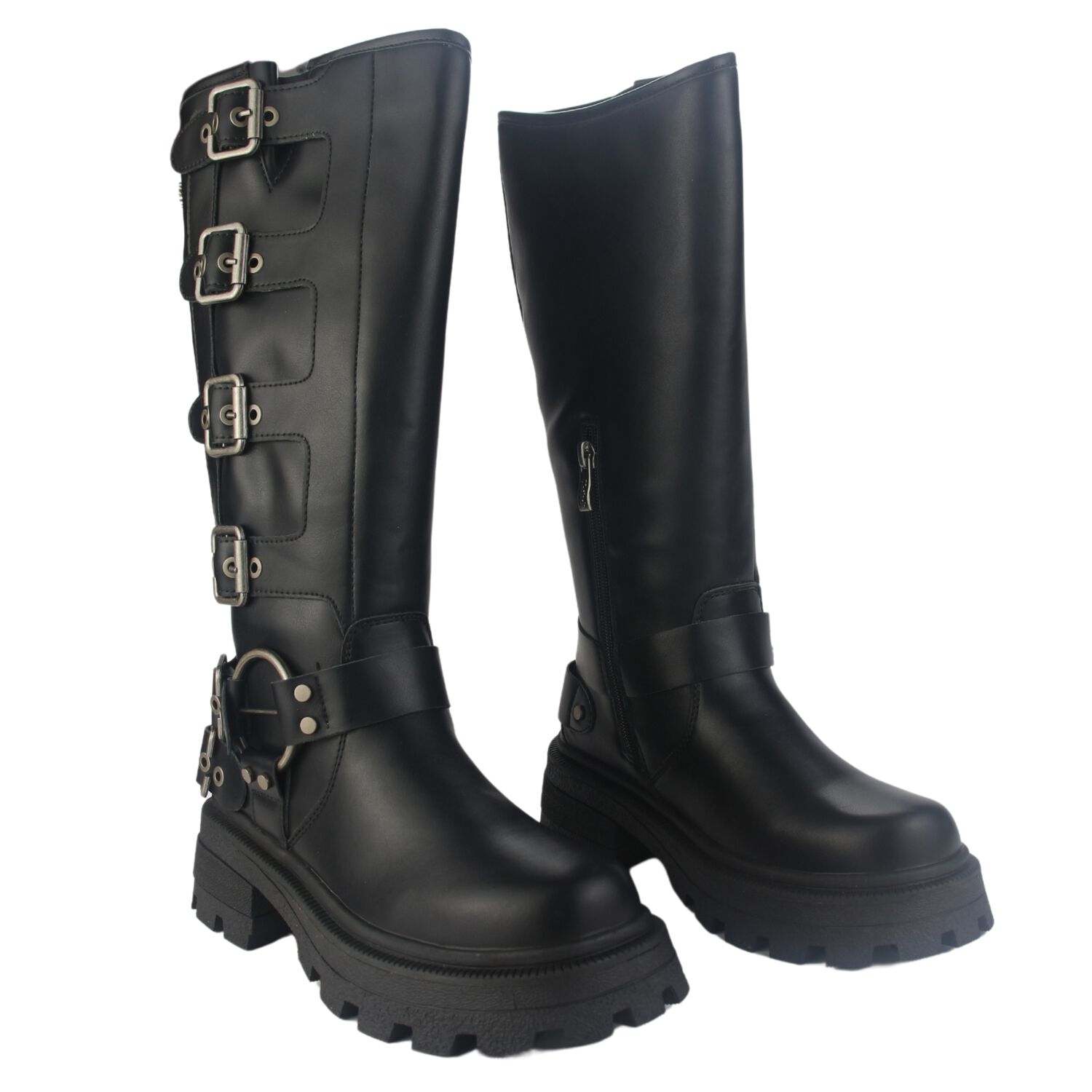 Bota Chalada Mujer Triva-1 Negro Casual image number 4.0