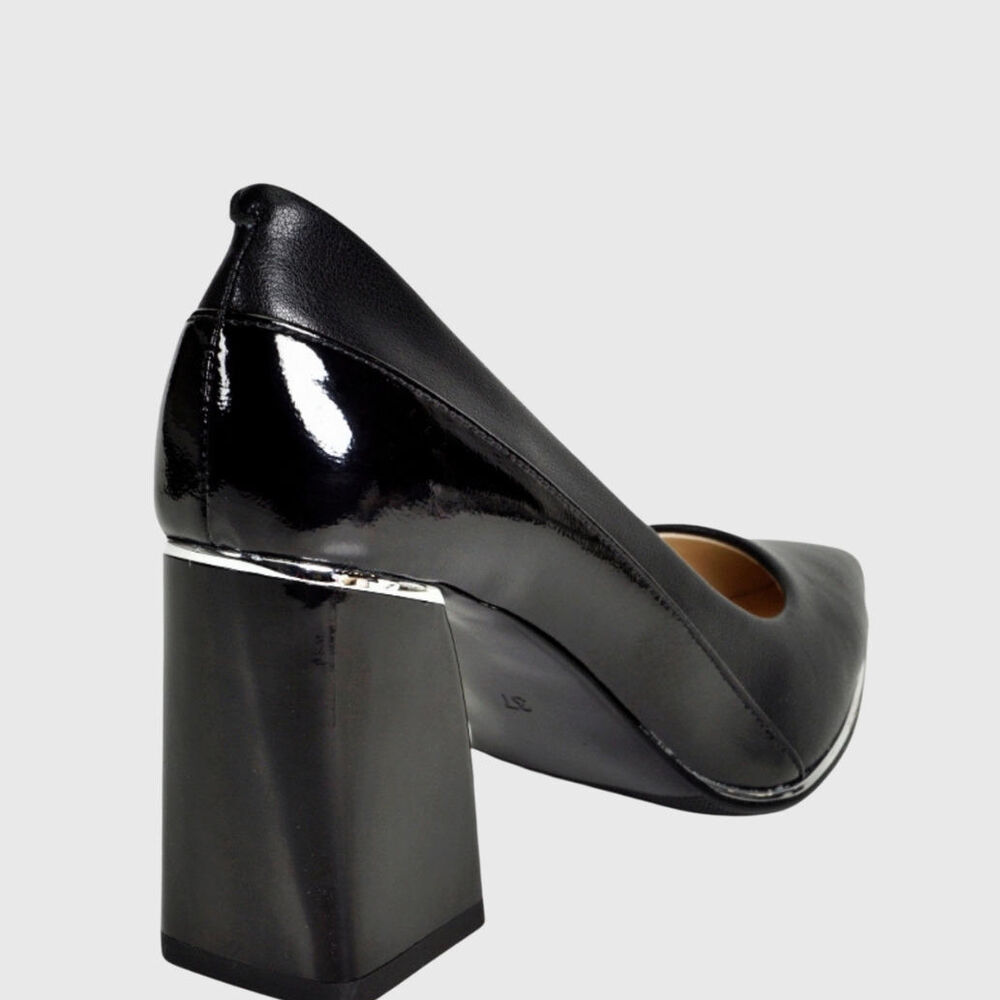 Zapato Cuero Aravine Negro image number 4.0