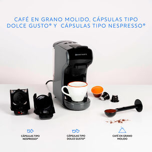 Cafetera Milano Coffee 3 En 1 Gris Easyways