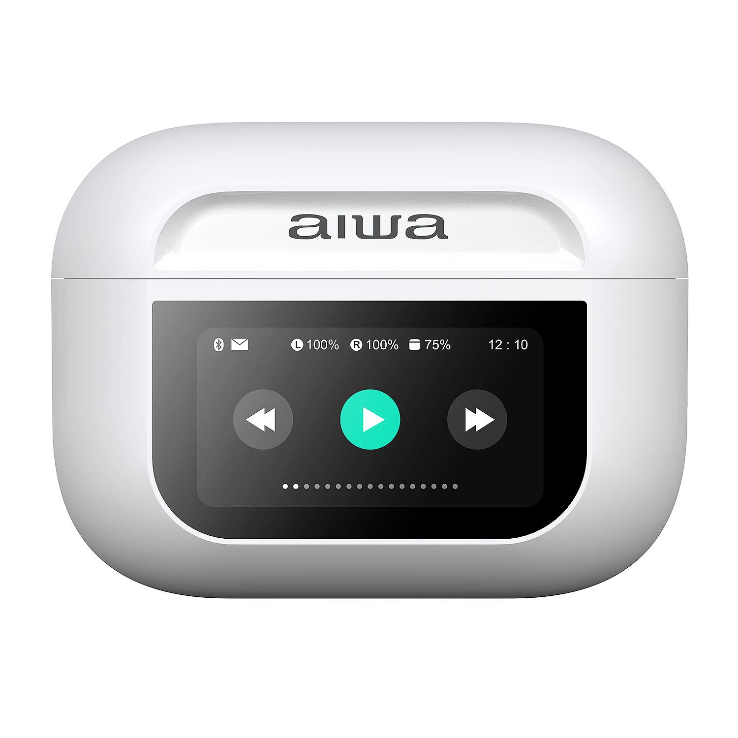 Aud&iacute;fonos Aiwa In Ear Pantalla T&aacute;ctil Bluetooth Aw-twsgprow image number 3.0