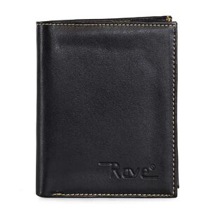 Billetera De Hombre Rave Negra Kubayoff
