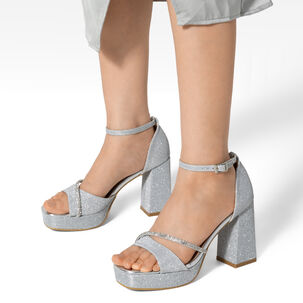 Sandalia Taco Alto Moda Mujer Weide You521