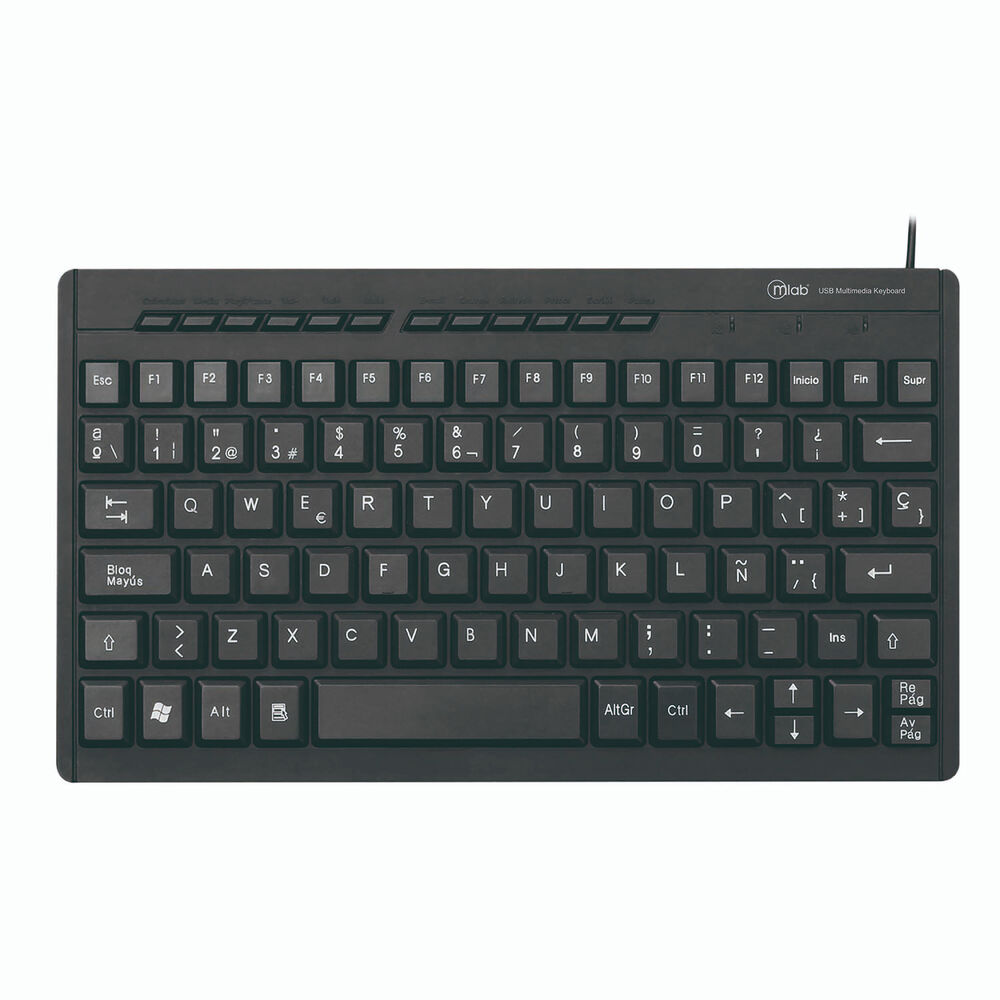 Teclado Pc Slim Usb Español Square Slim 250 - Ps image number 0.0