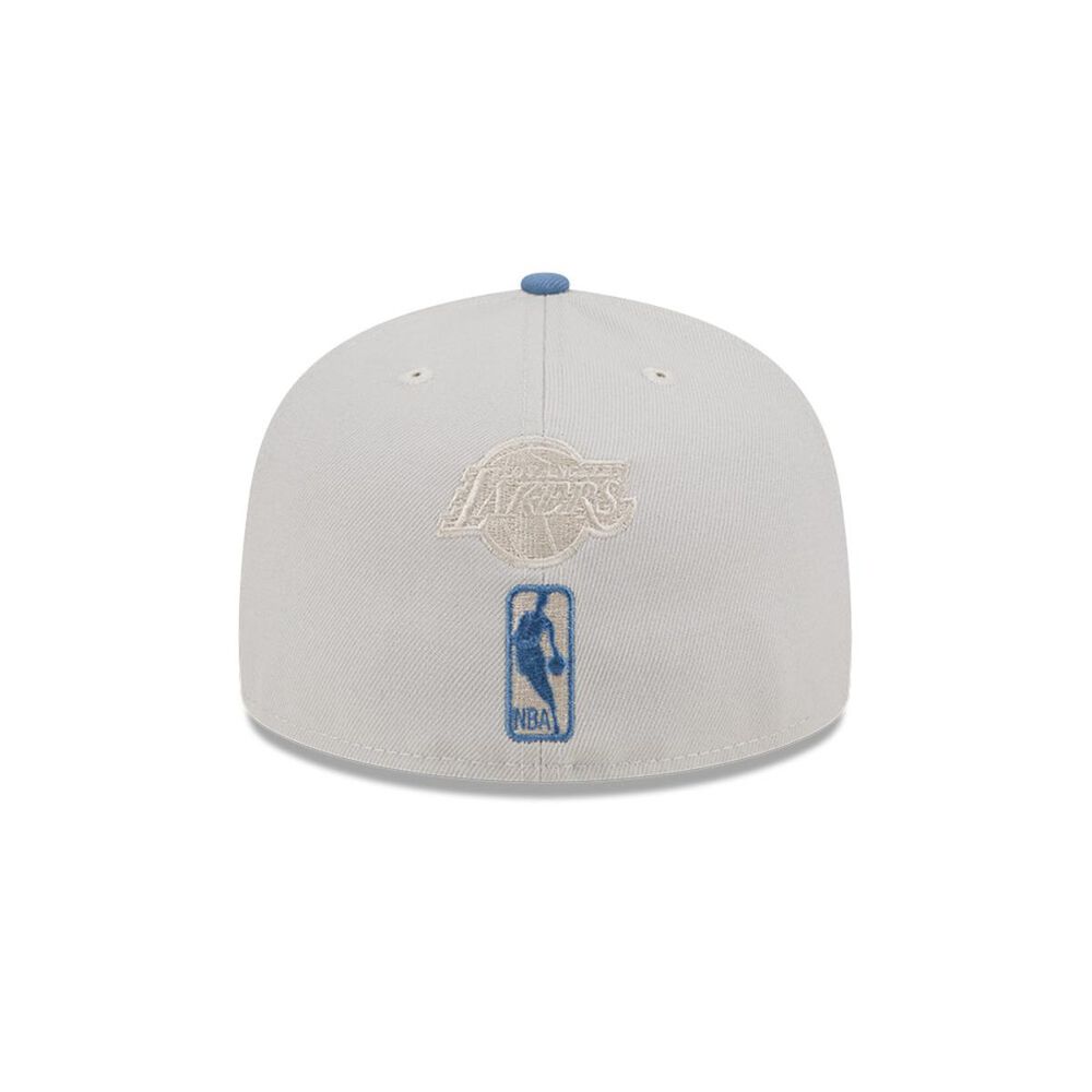 Gorra 59fifty Los Angeles Lakers Color Brush Beige image number 5.0