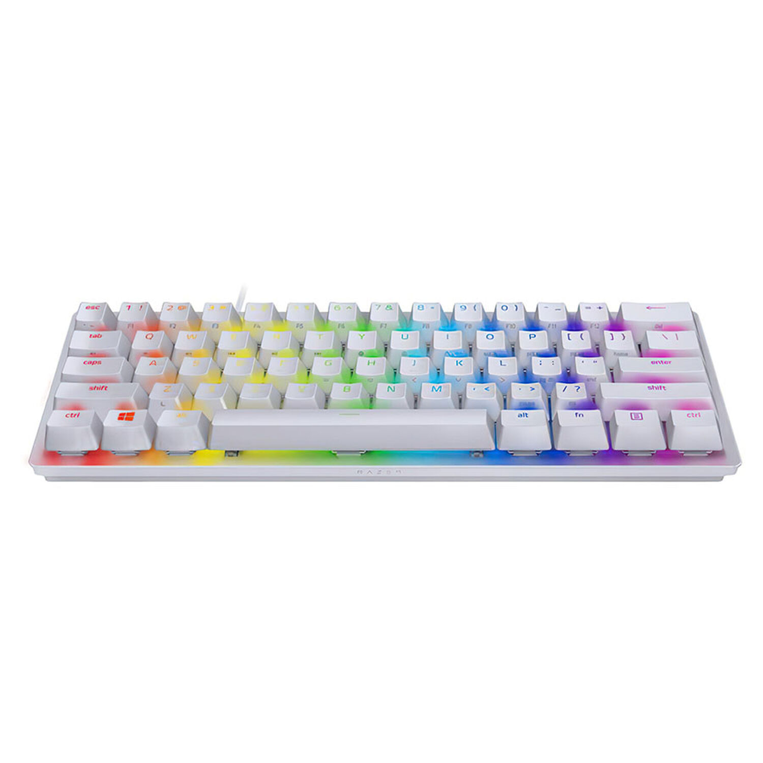Teclado Razer Huntsman Mini Purple Switch Mercury image number 1.0