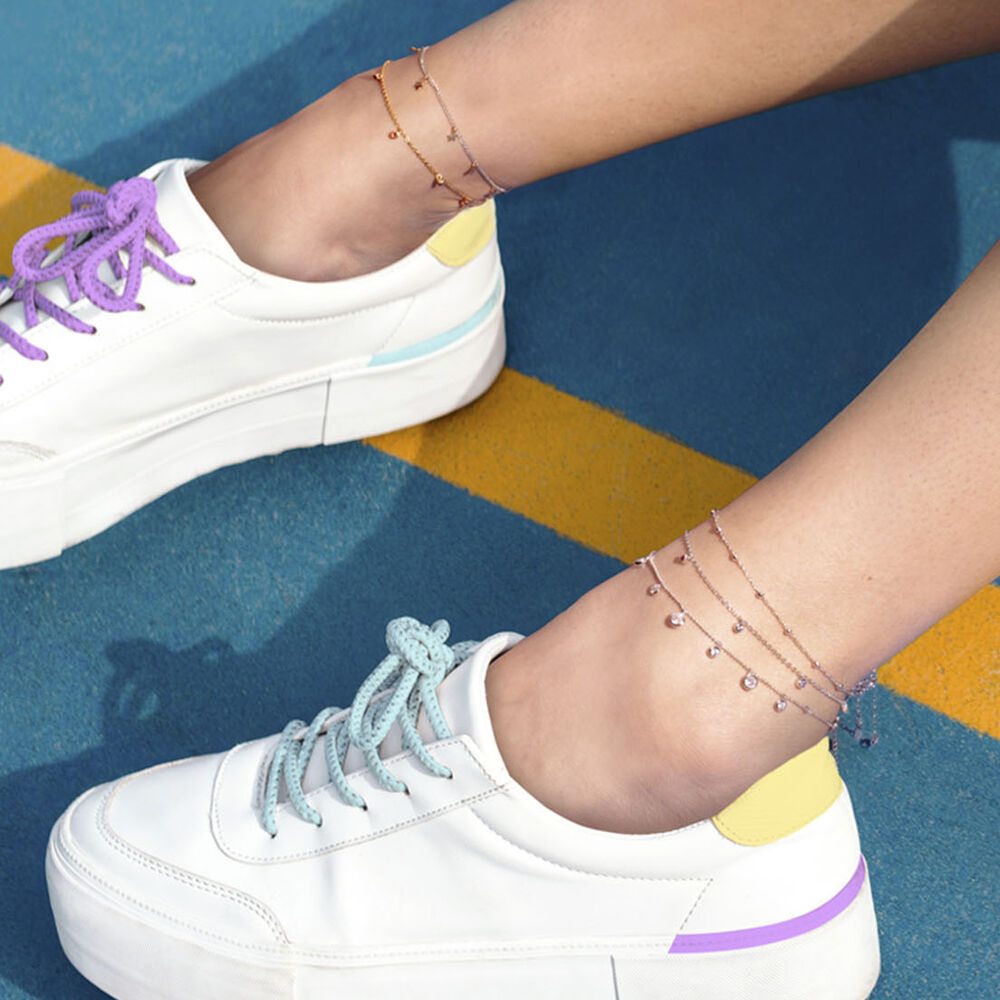 Tobillera Lp3245-8/2 Lotus Silver Mujer Anklets image number 1.0