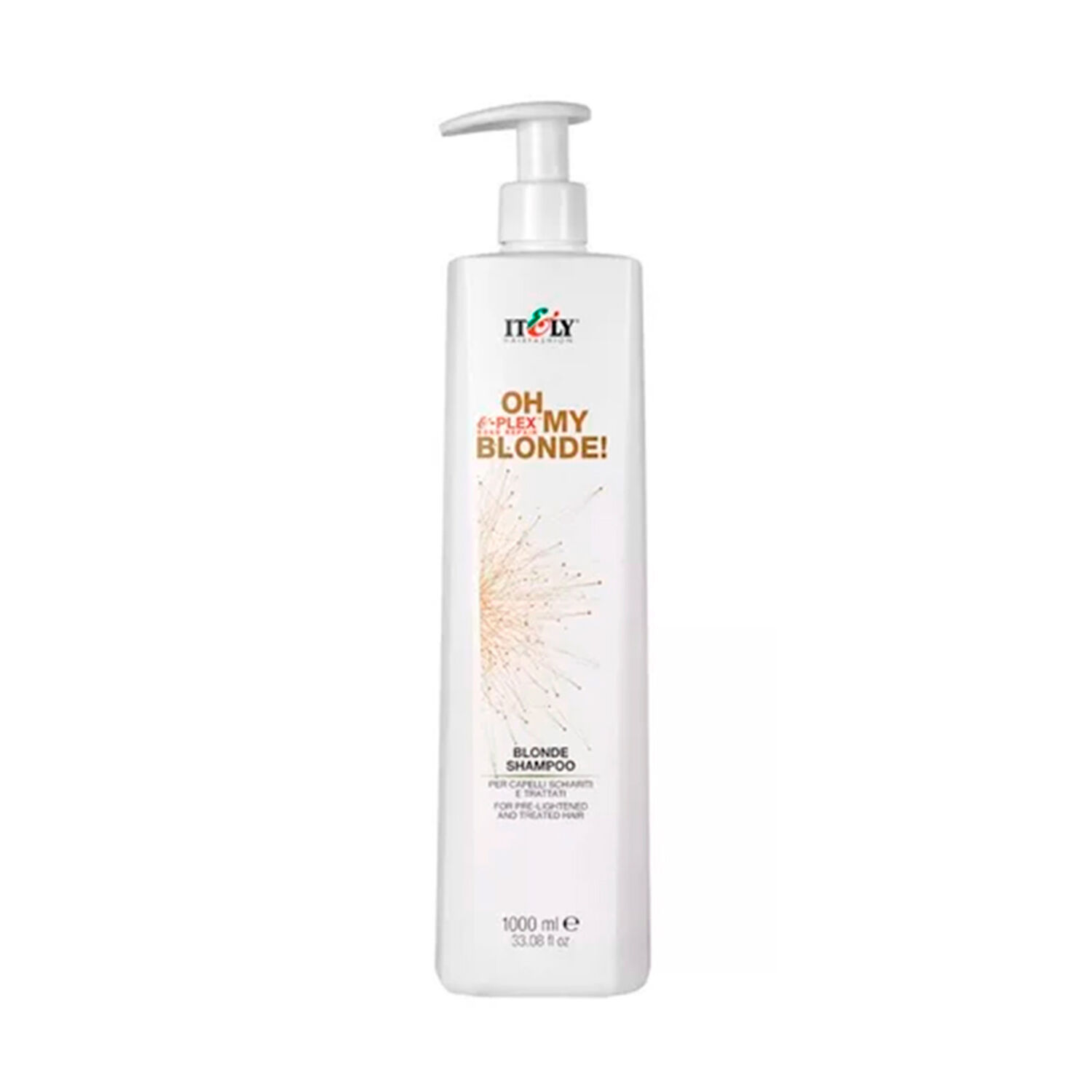 Shampoo Cabello Aclarado Y Tratado Oh My Blonde Itely 1000 Ml image number 0.0