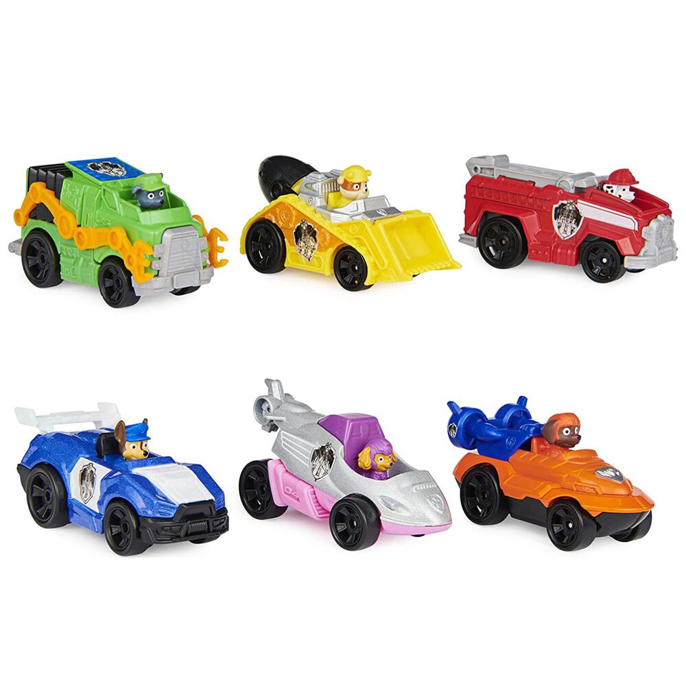Juguete Pack 6 Autos Paw Patrol Infantil image number 0.0