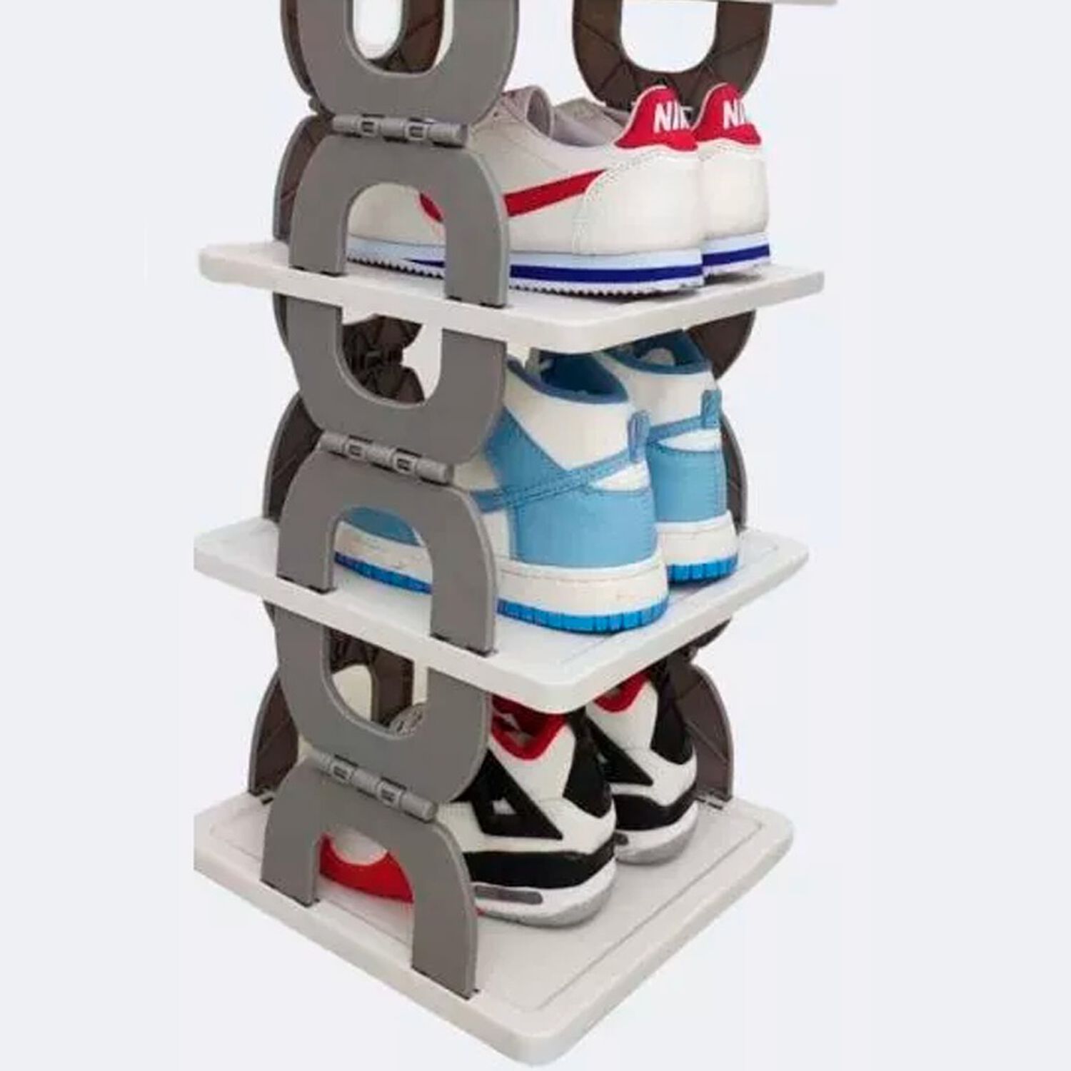 Estante Organizador De Zapatos Plegable De M&uacute;ltiples Niveles image number 3.0