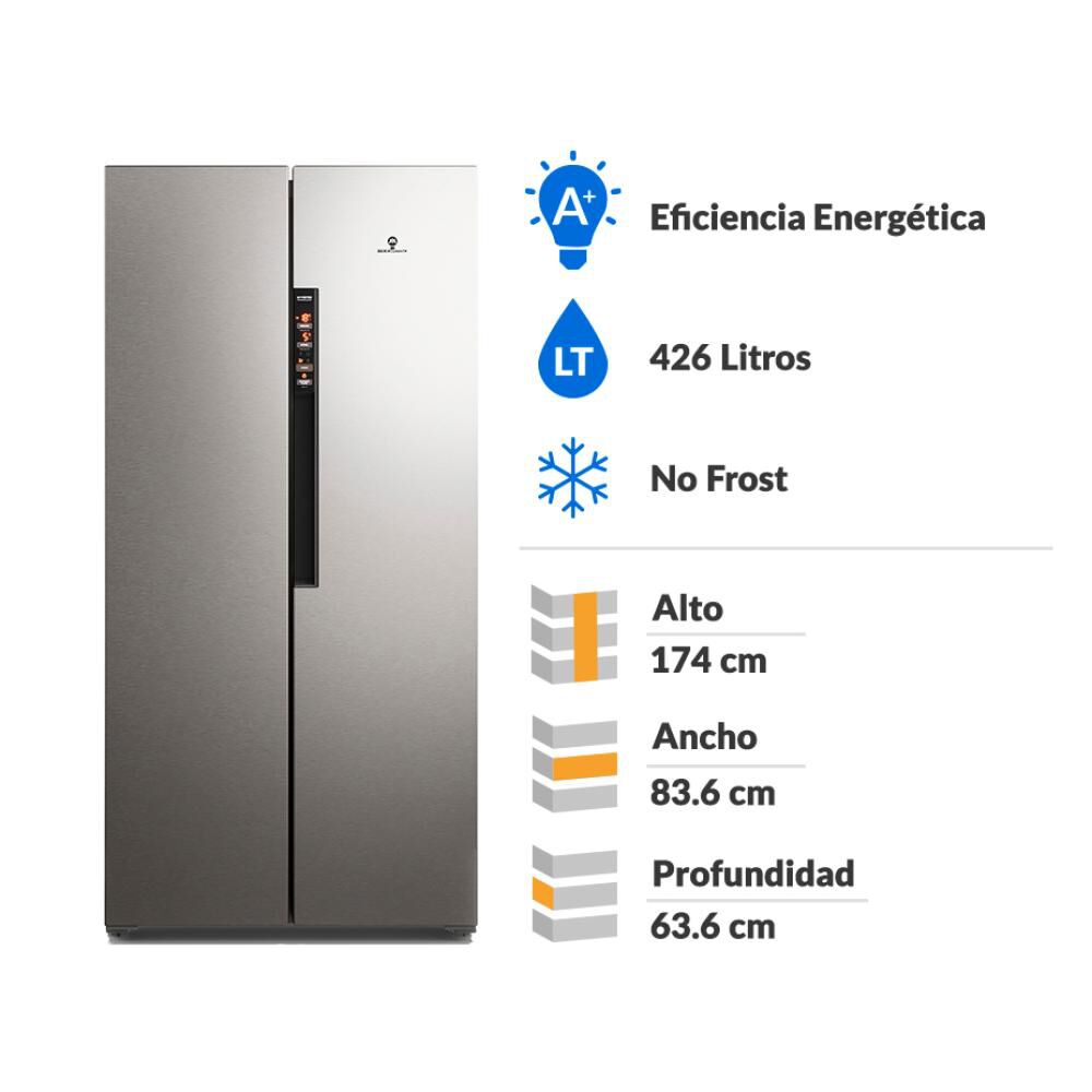 Refrigerador Side By Side Mademsa MAS430 / No Frost / 426 Litros / A+ image number 1.0