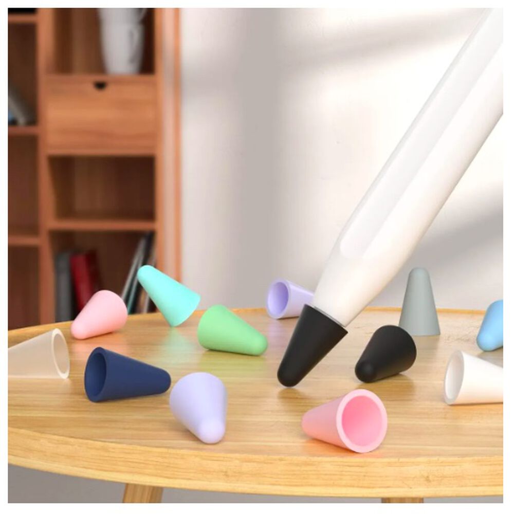 Protector Apple Pencil Silicona Rosa image number 2.0