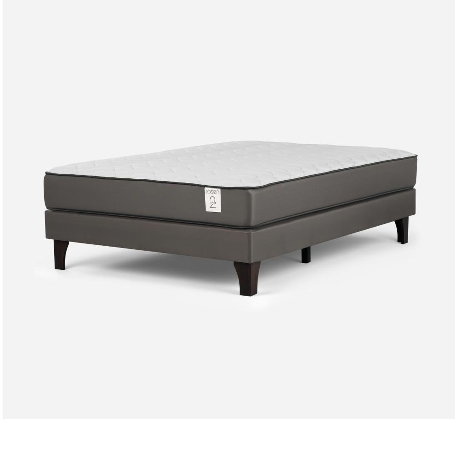 Cama Europea Rosen New Style 2 Plus / 2 Plazas / Base Normal image number 0.0