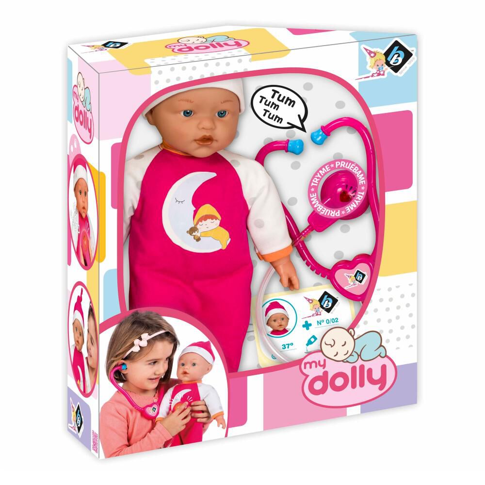 Muñeca Con Estetoscopio Loko Toys image number 1.0