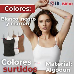 Polera Camiseta Pabilo B&aacute;sica Lisa El&aacute;stica Algod&oacute;n Mujer Colores Surtidos