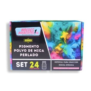Set 24 Pigmentos Premium Para Resina Ep&oacute;xica