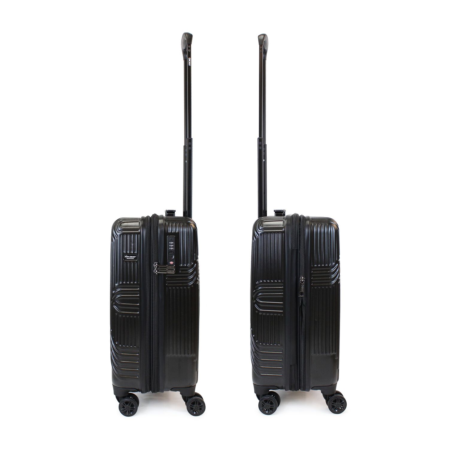 Pack 2 Maletas Donna Karan Urban Vibe S 10kg + L 23kg Negra Dkny image number 2.0