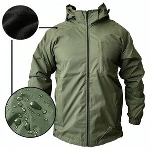 Chaqueta Cortaviento Impermeable Hombre
