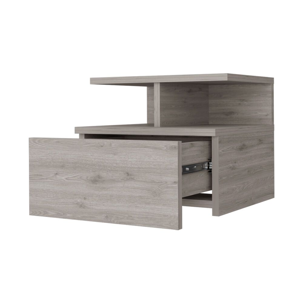 Velador Flotante 1 Caj&oacute;n Fm-007e - Beige image number 3.0