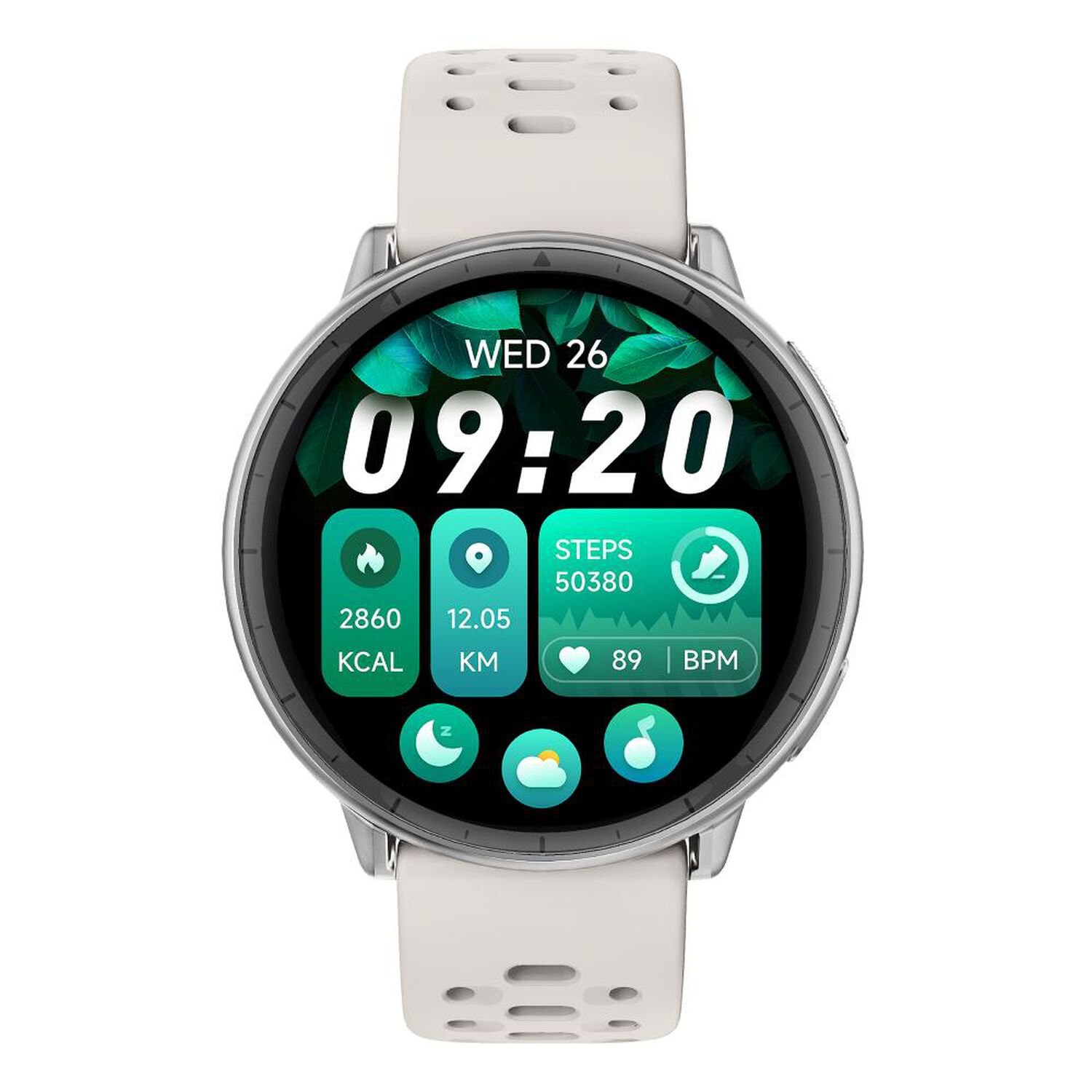 Reloj Smartwatch Gps Shart1 43,5mm Cream Lhotse image number 0.0