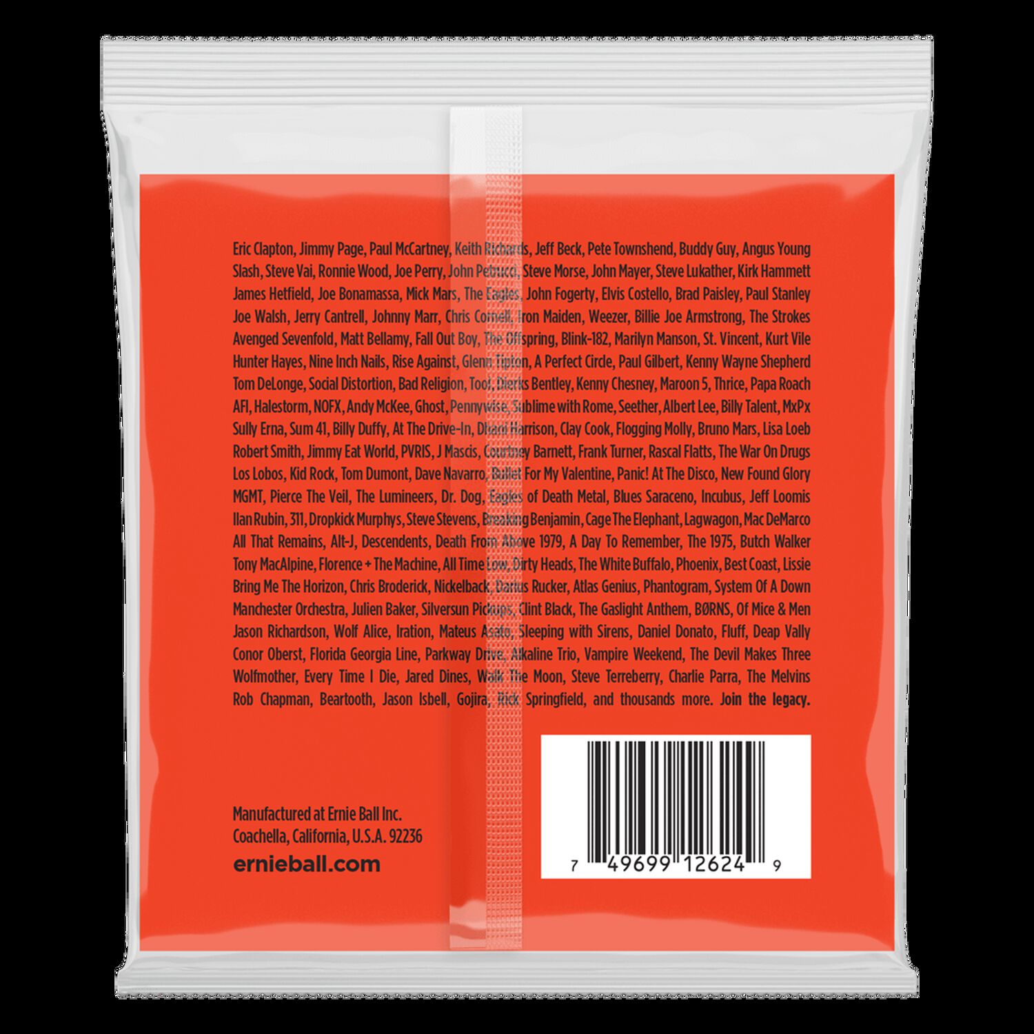 Cuerdas Guitarra El&eacute;ctrica De 8 Heavy Bottom Ernie Ball 9-80 2624 image number 1.0